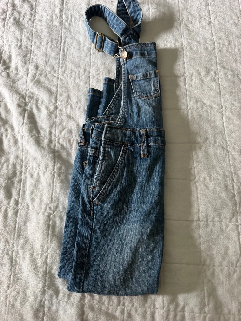 Classic GAPKidsBlue Denib Overalls for girls - Light Blue